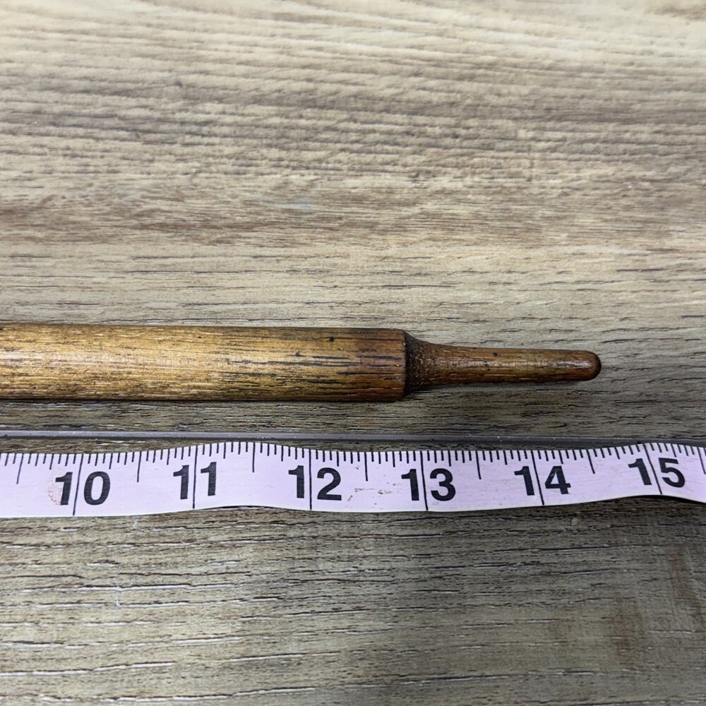 Antique Wooden Spinning Spool Needle - Picture 10 of 13